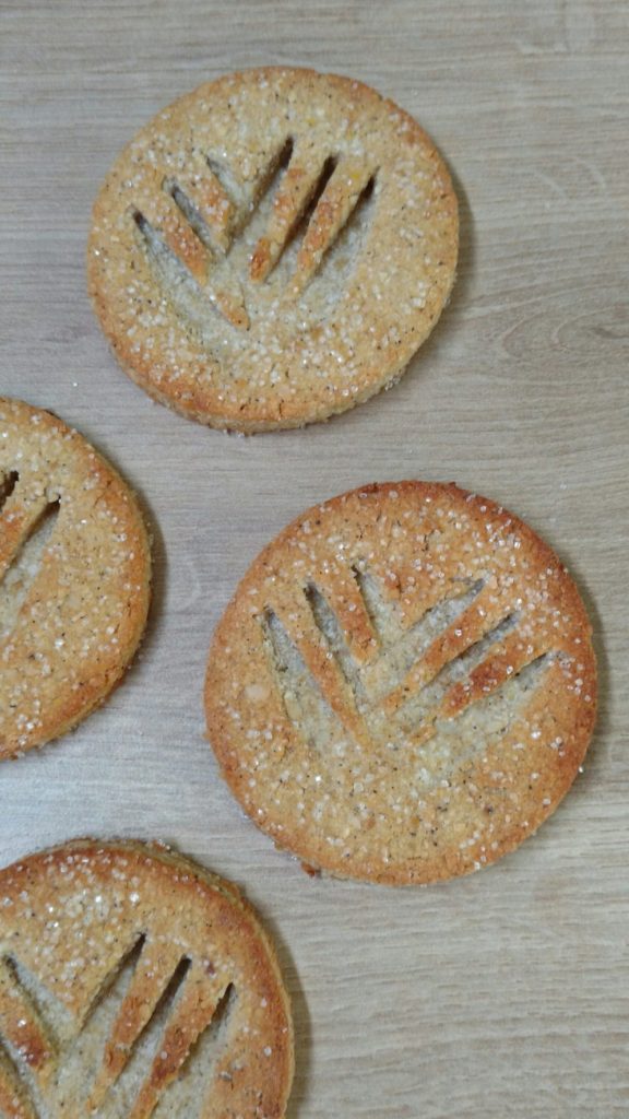 glutenfreie, vegane gute Laune Kekse - Mandelkekse